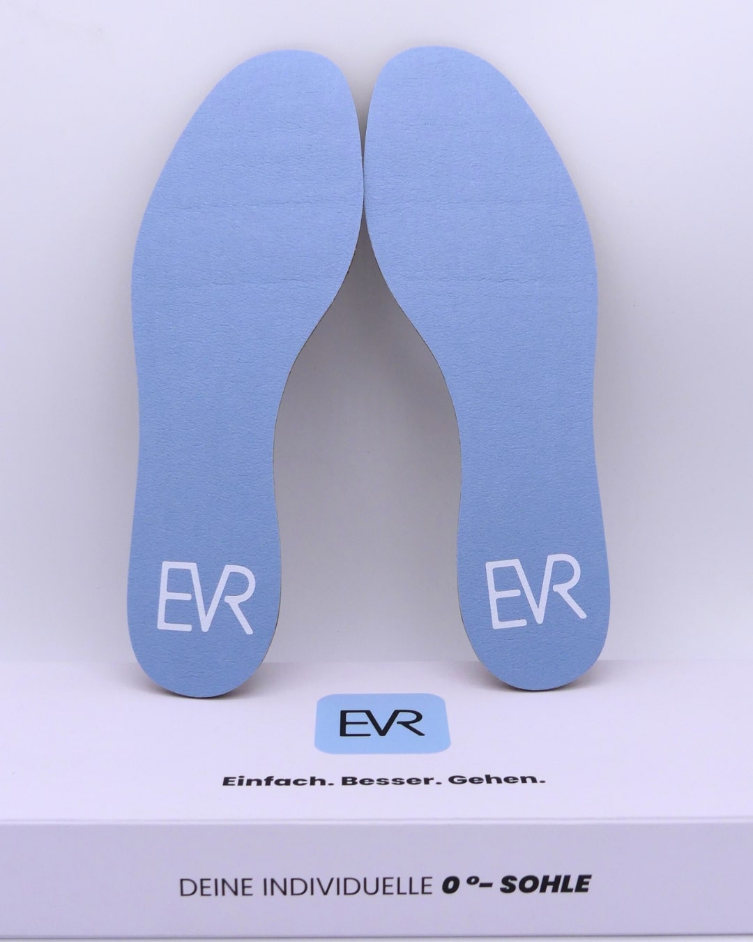 Schmerzen lindern mit deinen individuellen 0° Sohle 