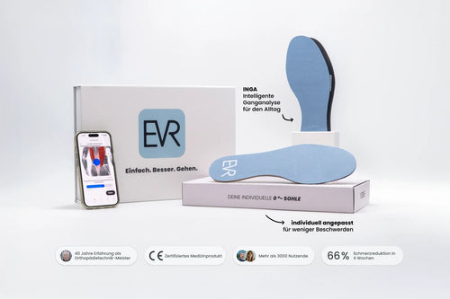 Ganganalyse + 0° - Sohlen - EVERSION Technologies GmbH